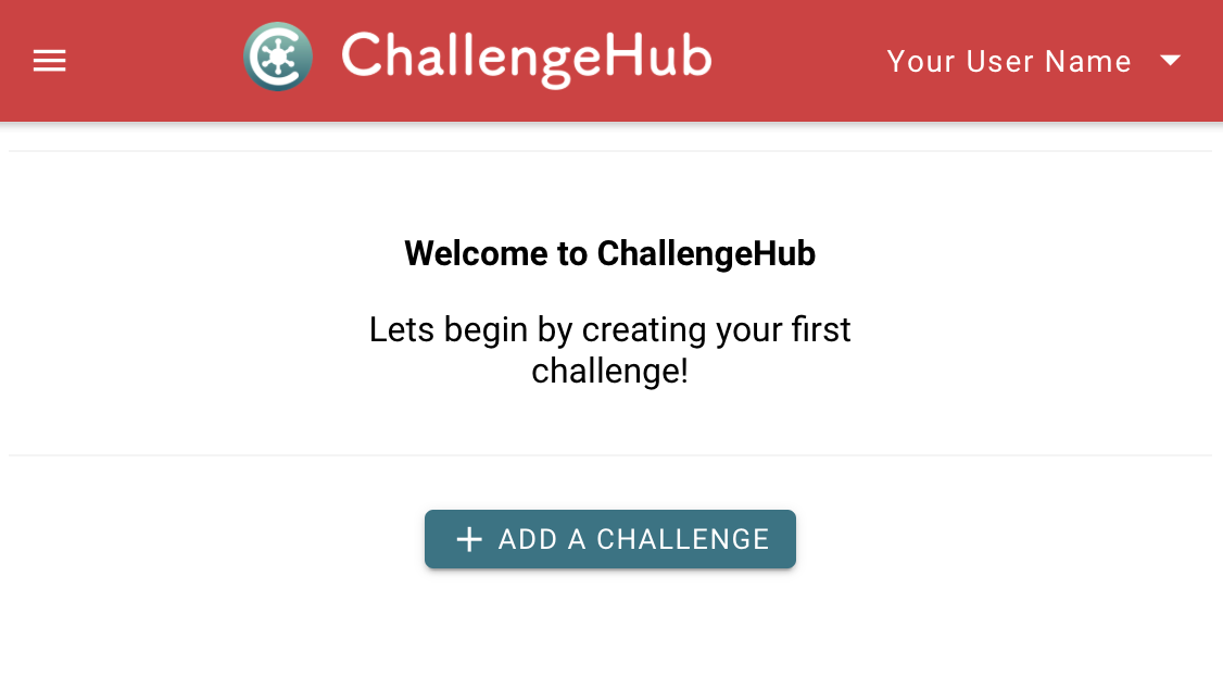 ChallengeHub home